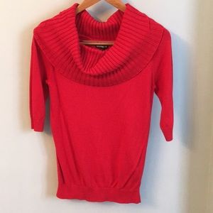 Express Cowl Neck 3/4 Sleeved Sweater